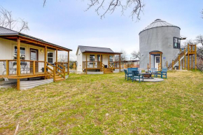 The Grainbury Silo and Cliffside Cabins Scenic View